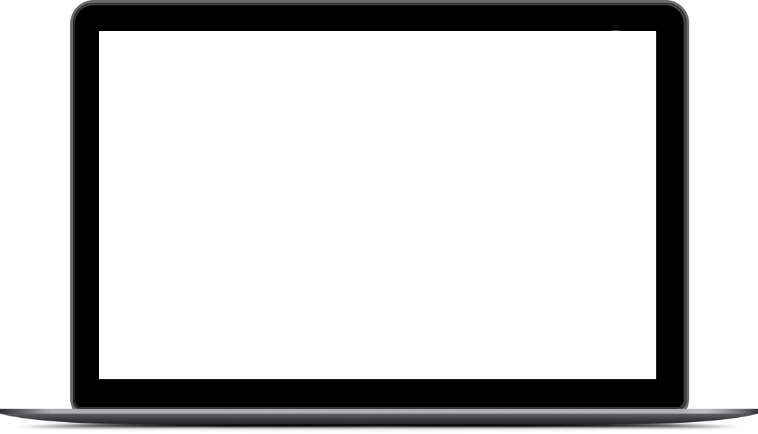 Loptop mit Logo Freisteller